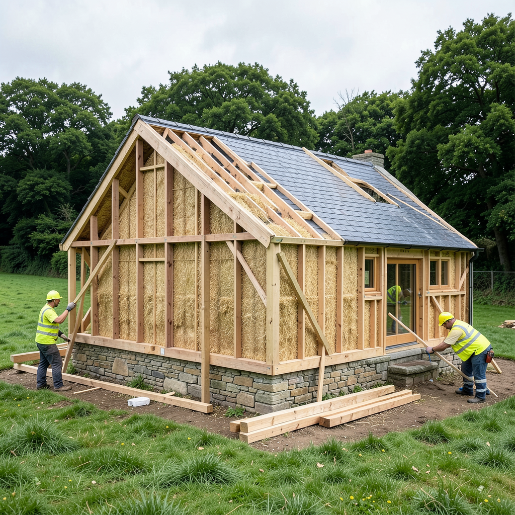 Oxfordshire firm Lambert Home Builds champions natural materials for greener homes